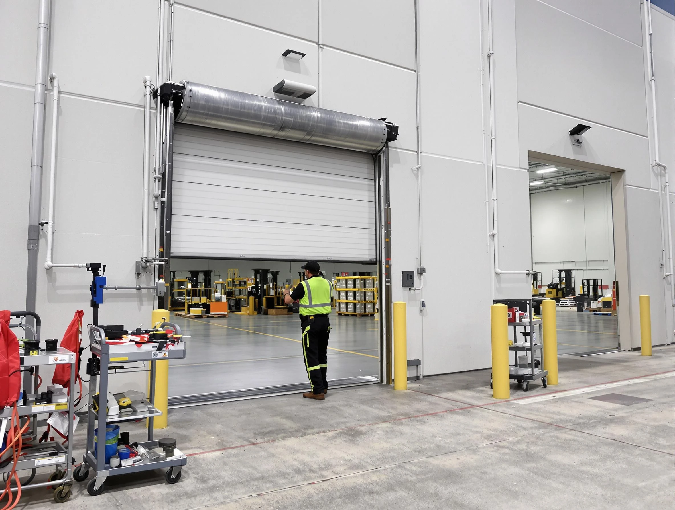 Commercial Garage Door Repair in Petersburg