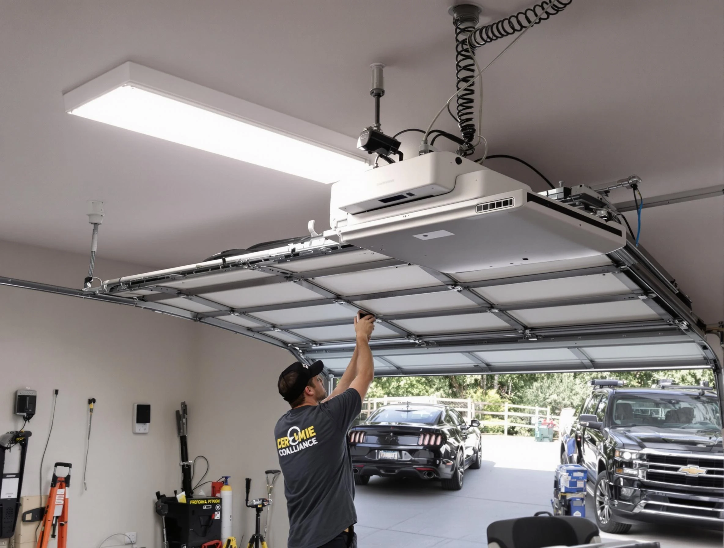 Garage Door Opener Installation in Petersburg