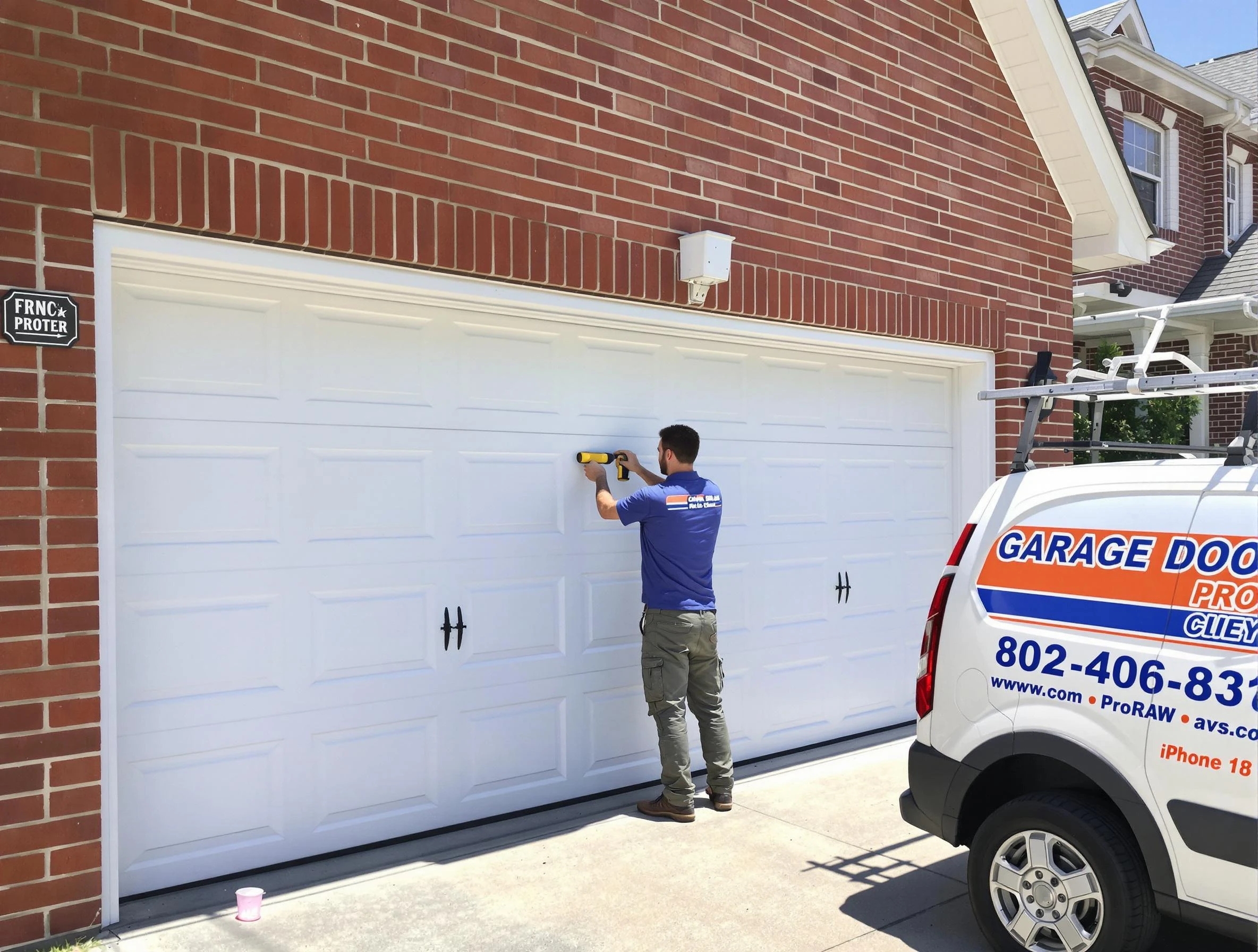 Local garage door repair service by Petersburg Garage Door Repair in Petersburg